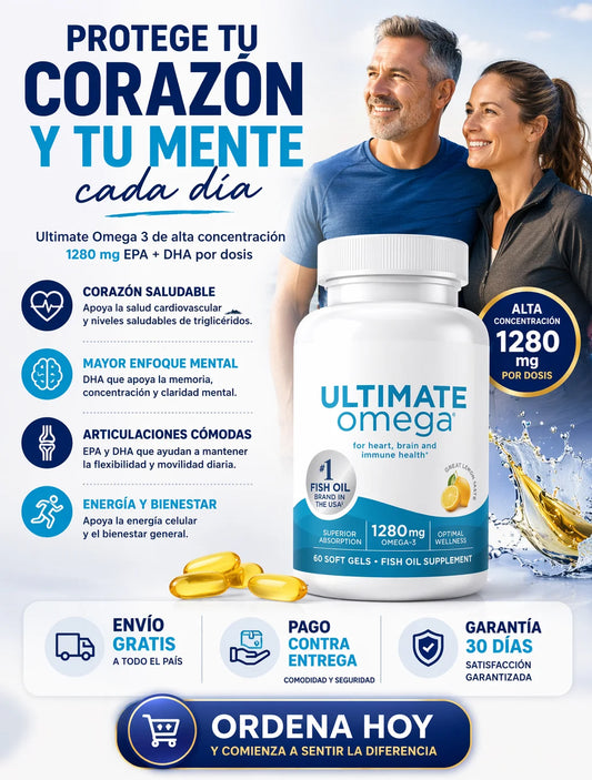 Ultimate Omega-3 de Alta Concentración