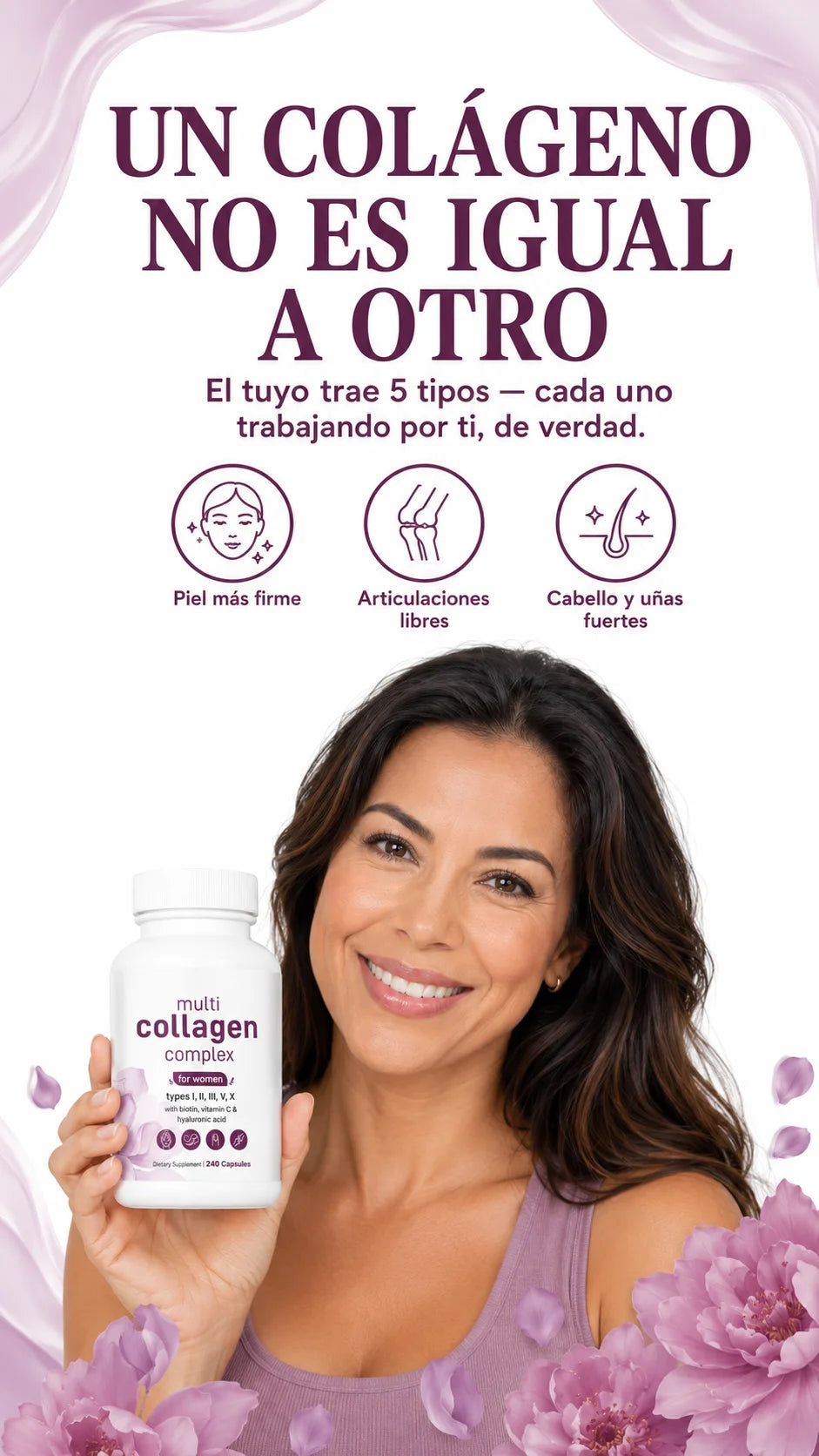 Multi Collagen Complex | Único con 5 tipos de colágeno