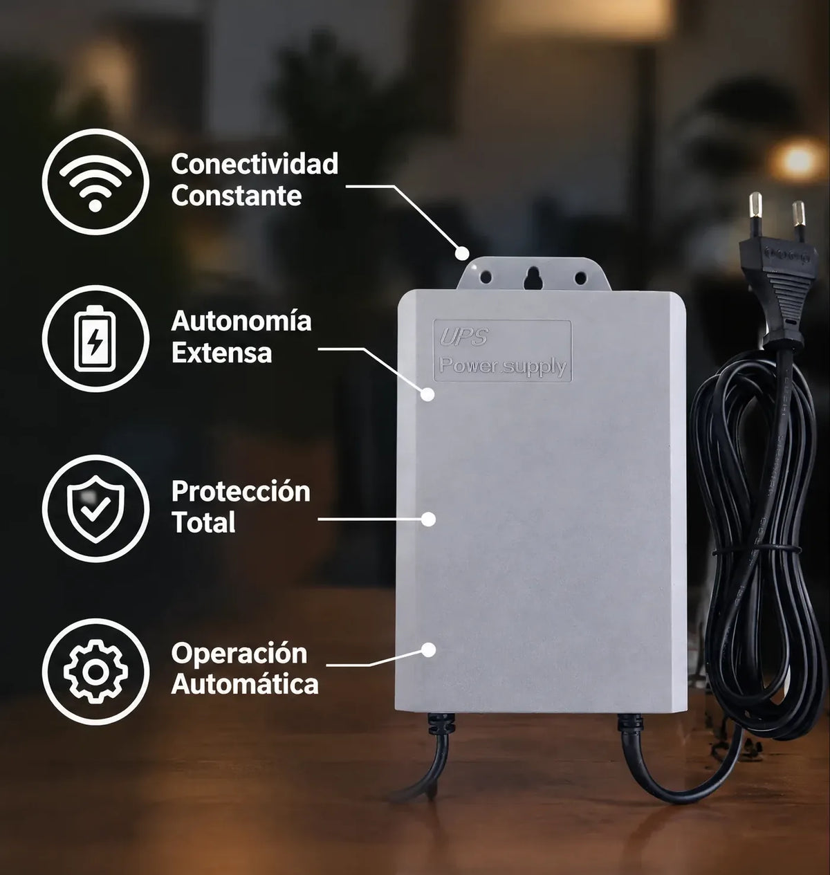 Mini batería recargable para WIFI y Camara de seguridad